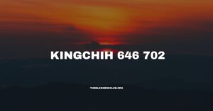 Kingchih 646 702